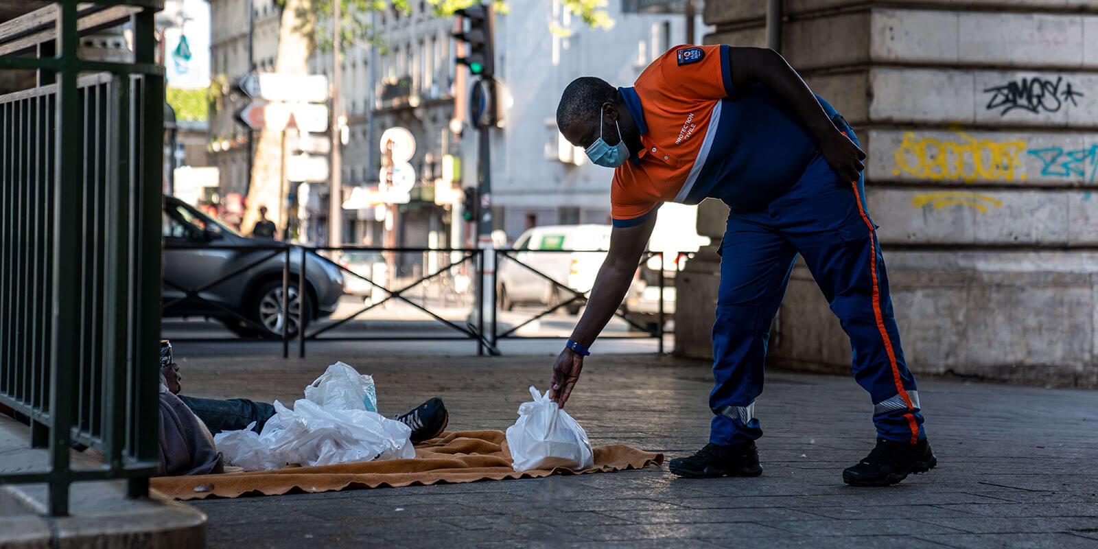 L'équipe de bénévoles de la Protection Civile de Vincennes
